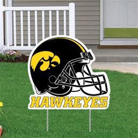 University of Iowa Hawkeyes Football Helmet 1pc Birthday Yard - Etsy ...