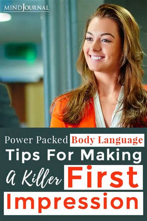 Power-Packed Body Language Tips For Making A Killer First Impression