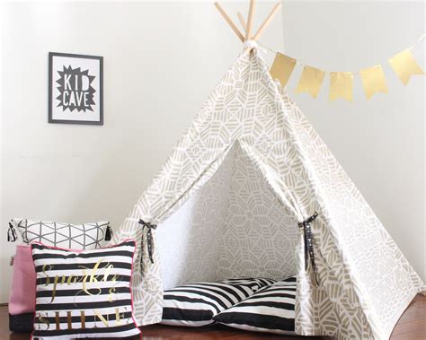 Kids Teepee Play Tent Sewing Pattern, Suitable for all fabric prints – The Playhouse Kid