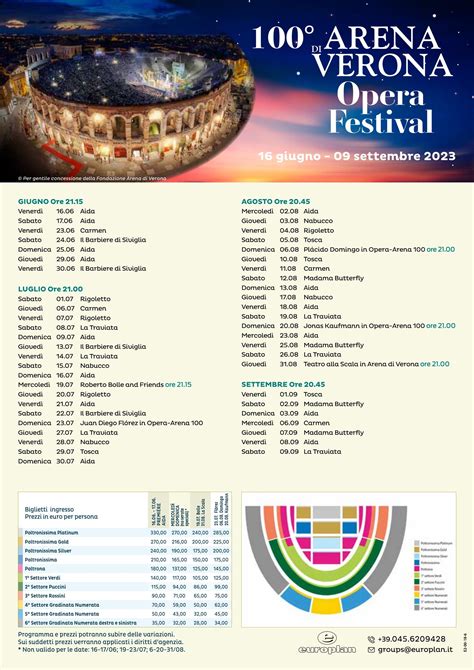 Arena di Verona Opera Festival 2023 IT by Europlan - Issuu