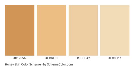 Honey Skin Color Scheme » Skin | Honey skin, Skin color, Color script