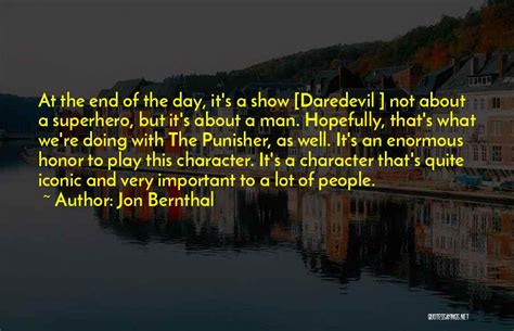 Top 10 Jon Bernthal Punisher Quotes & Sayings