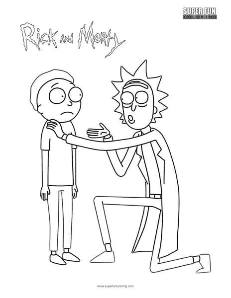 Rick And Morty Coloring Pages at GetColorings.com | Free printable colorings pages to print and ...