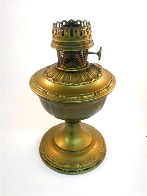 ANTIQUE ALADDIN BRASS TABLE OIL LAMP MODEL 8 Chicago USA | #1796738278