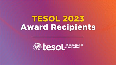 Awards, Grants, & Scholarships | TESOL | International Association