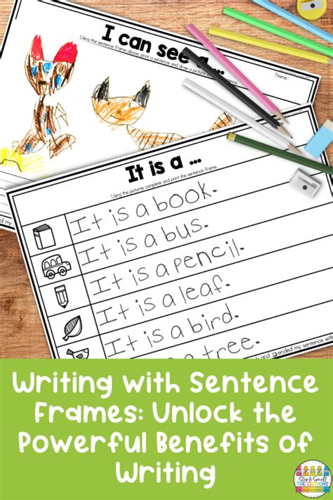 Writing with Sentence Frames: Unlock Powerful Benefits of Writing