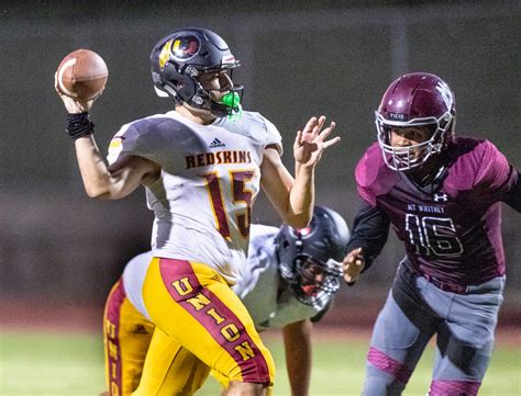 Tulare Union scores eight TDs in rout