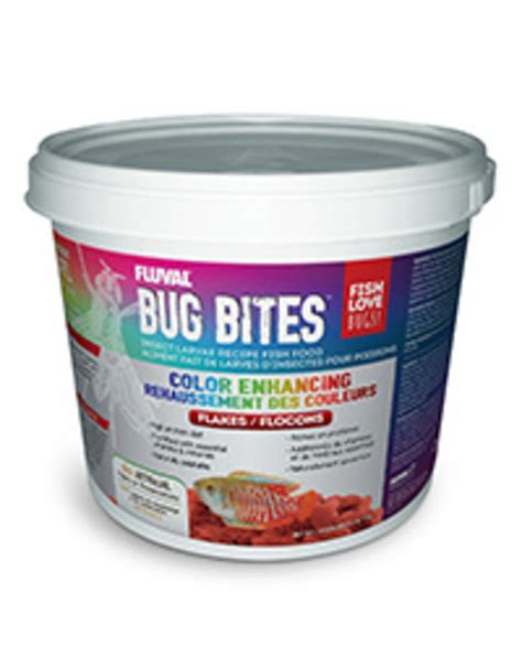 FLUVAL Bug Bites Flakes Color Enhancing 1kg - Roger's Aquatics & Pet ...