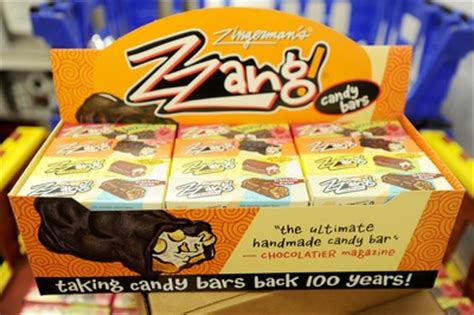 Zingerman's Zzang candy bar featured on Food Network tonight