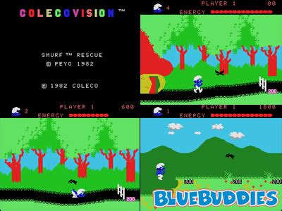 ColecoVision Smurf Rescue In Gargamel Castle - Smurf Rescue in Gargamel's Castle Box