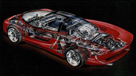 Mid-Engine Corvette Indy Cutaway Shows What Could've Been