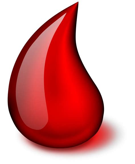 Blood Drop Clipart - ClipArt Best