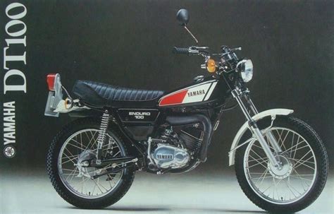 YAMAHA DT100 SALES BROCHURE PIC | Yamaha dt100, Yamaha enduro, Yamaha dirt bikes