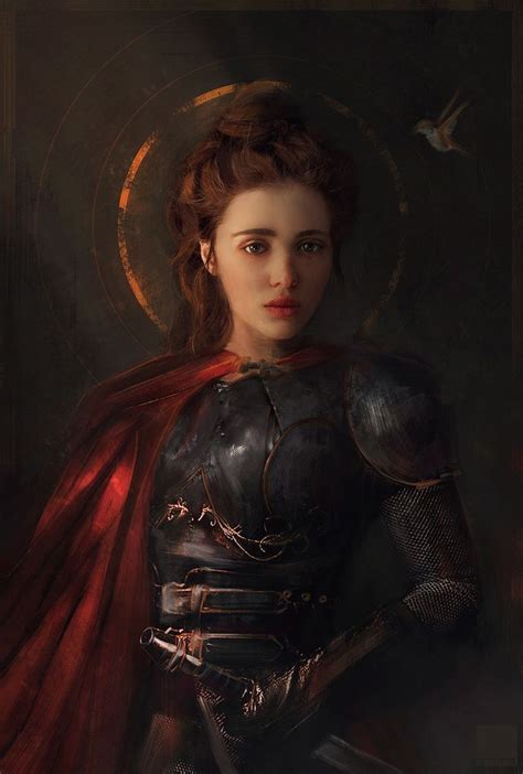 Image result for redhead female character portrait | Saint joan of arc, Joan of arc, Joan d arc