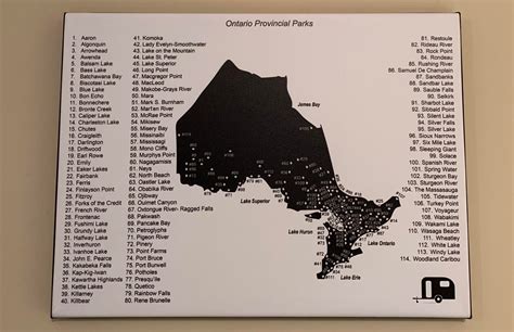 Ontario Parks Print Ontario Provincial Parks Map Print, 59% OFF