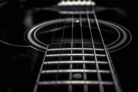 Black Acoustic Guitar Wallpapers - Top Free Black Acoustic Guitar Backgrounds - WallpaperAccess