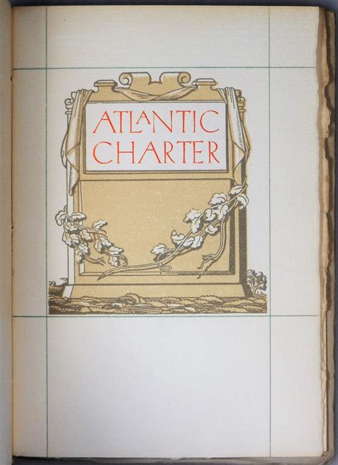 An Atlantic Charter NIC! | Churchill Book Collector