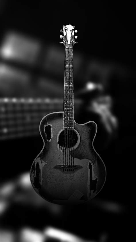 Black Acoustic Guitar Wallpapers - Top Free Black Acoustic Guitar Backgrounds - WallpaperAccess