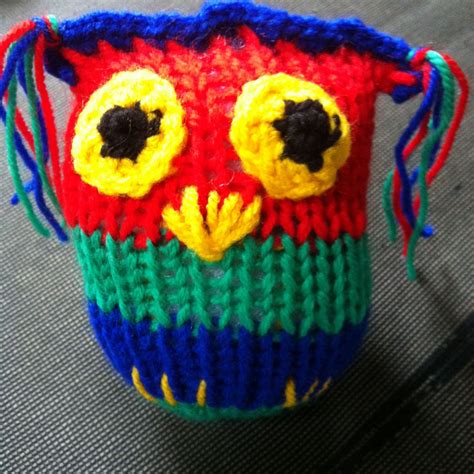 Addi Express owl | Knitting machine projects, Weaving for kids, Loom patterns