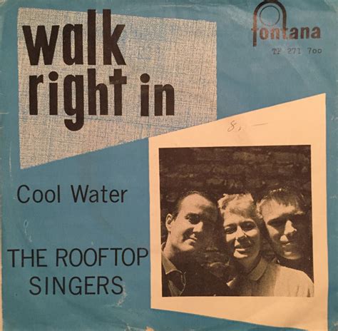 The Rooftop Singers – Walk Right In (1962, Vinyl) - Discogs