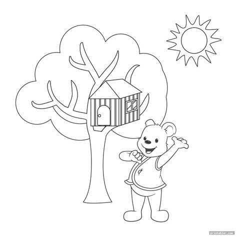 Awana Cubbie Bear Coloring Pages Coloring Pages