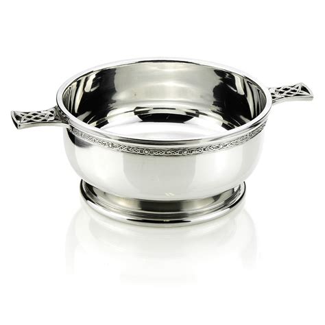 Pewter Scottish Quaich Bowl (Extra Large) » Engrave It Online