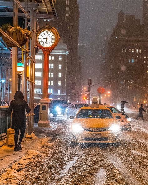 Those snowy days in new york city by Greg Rox Photography | New york city, New york photography ...