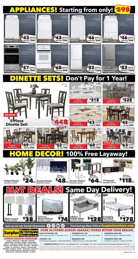 Surplus Furniture & Mattress Warehouse (Sault Ste Marie) Flyer February 26 to March 3