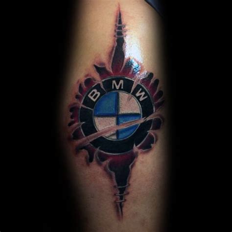 70 BMW Tattoo Ideas For Men - Automotive Designs