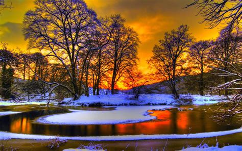 Winter Dusk Wallpapers - Wallpaper Cave