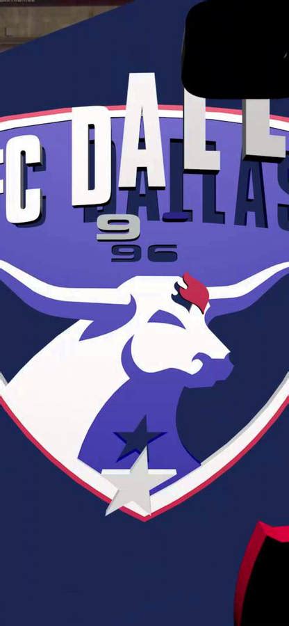 Download Fc Dallas Cropped Logo Wallpaper | Wallpapers.com