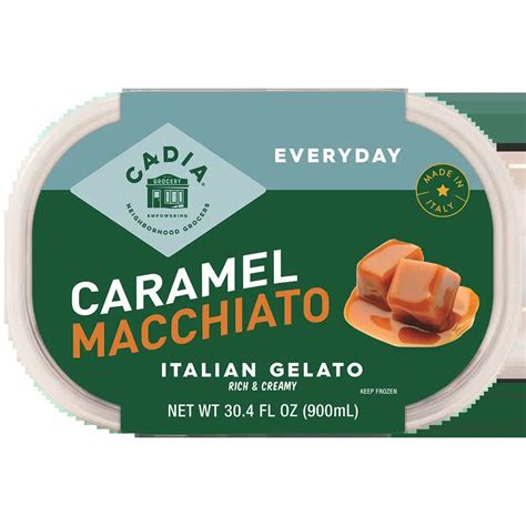 Italian Macchiato Caramel Gelato - CADIA®