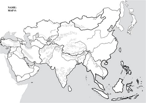 in-east-asia-map-quiz | World Map With Countries