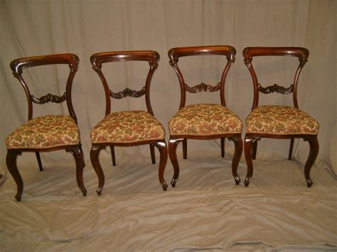 Set Of 4 Rosewood Dining Chairs | 255451 | Sellingantiques.co.uk