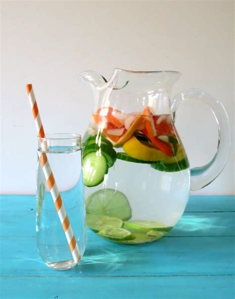 16 Great Detox Water Recipes to Cleanse Your Body and Burn Fat