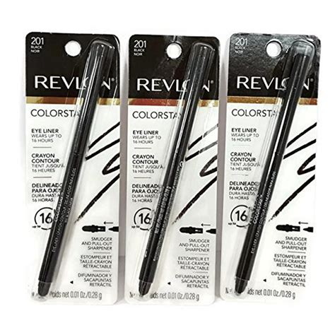 Revlon ColorStay Eyeliner Pencil, Black - Walmart.com - Walmart.com