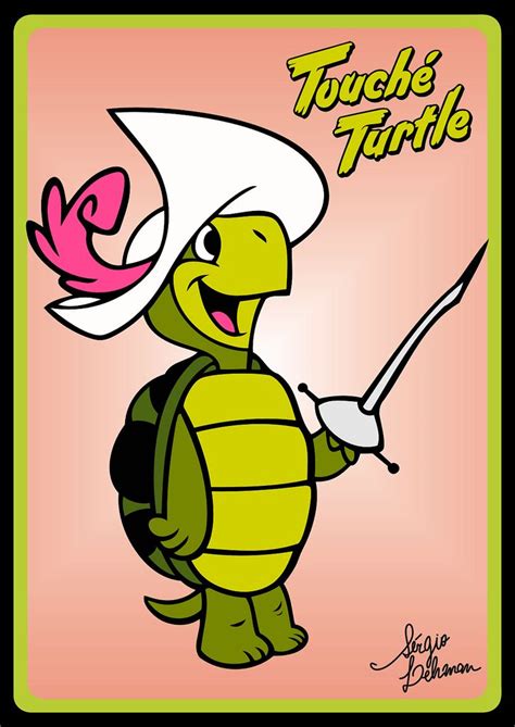 Touche Turtle | Classic cartoon characters, Hanna barbera cartoons, Old ...