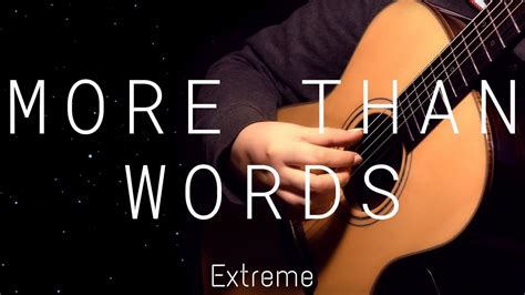 More Than Words (Extreme) | Fingerstyle Acoustic Guitar - YouTube