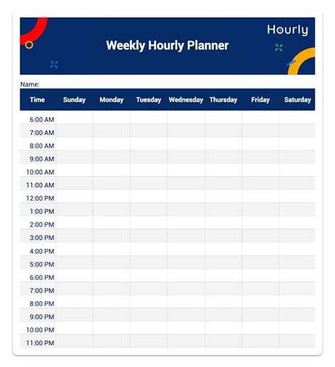 8 Excel Template Hourly Schedules to Keep You on Track - Hourly, Inc.