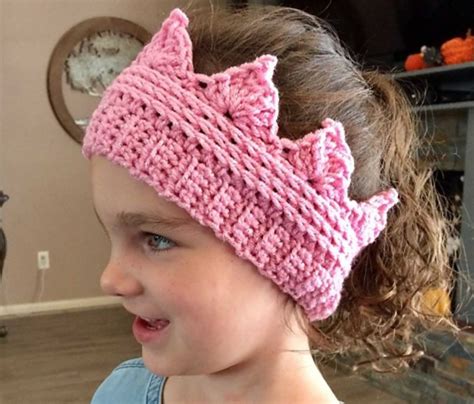 How To Make A Cute Crochet Crown Ear Warmer – Free Pattern - Homemaking.com | Homemaking 101 ...