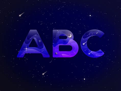 Cosmic font by Olga Ryzhychenko on Dribbble