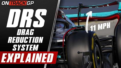 What Is DRS In F1? Drag Reduction System EXPLAINED! - YouTube