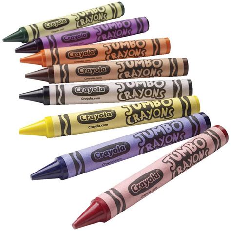 Crayola My First Jumbo Crayons, 12 Colours, 12 Months +, Designed for ...