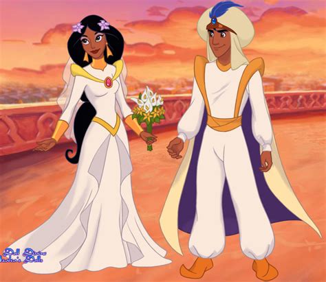 Aladdin and Jasmine's Wedding by unicornsmile on DeviantArt