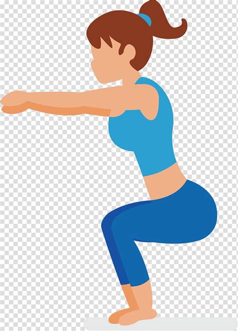 Clipart exercise squat exercise, Clipart exercise squat exercise ...