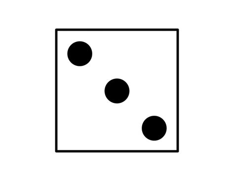 dice clipart 1 6 - Clip Art Library