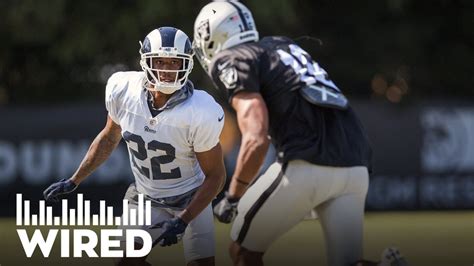 Wired: Marcus Peters during joint practice with Raiders