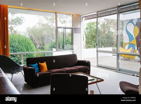 Living Room interior of Rose Seidler House, part of the Sydney Living ...