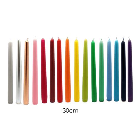 Dinner Candle Colour 30cm Single - Best Events - Dine, Décor and Tent ...