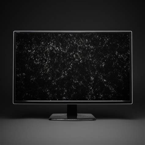 Premium AI Image | A black computer monitor with a sleek design